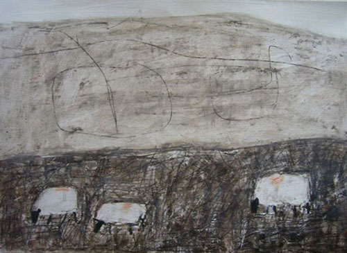 Sheep in the bracken